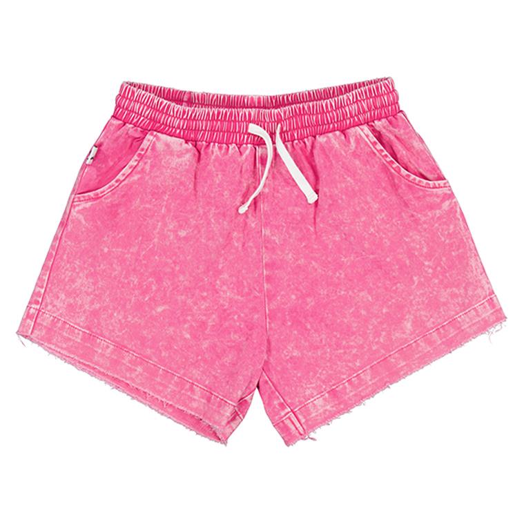 Kissed By Radicool Raspberry Sorbet Denim Short